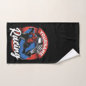 Persoonlijke Go Kart Extreme Racing Karting Race Bad Handdoek (Handdoek)