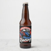 Persoonlijke Go Kart Extreme Racing Karting Race Bier Etiket (Voorkant)