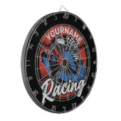 Persoonlijke Go Kart Extreme Racing Karting Race Dartbord (Voorkant Links)