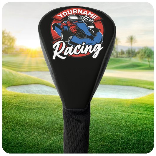 Persoonlijke Go Kart Extreme Racing Karting Race Golfheadcover