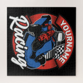 Persoonlijke Go Kart Extreme Racing Karting Race Legpuzzel (Horizontaal)