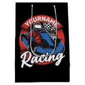 Persoonlijke Go Kart Extreme Racing Karting Race Medium Cadeauzakje (Achterkant)