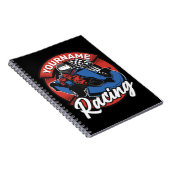 Persoonlijke Go Kart Extreme Racing Karting Race Notitieboek (Rechterzijde)