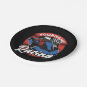 Persoonlijke Go Kart Extreme Racing Karting Race Papieren Bordje (Gekanteld)