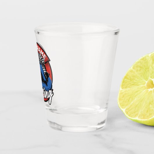 Persoonlijke Go Kart Extreme Racing Karting Race Shot Glas (Rechts)