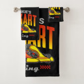 Persoonlijke Go Kart Racing Motorsport Karting Bad Handdoek (Insitu)