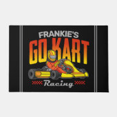 Persoonlijke Go Kart Racing Motorsport Karting Deurmat (Voorkant)