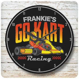 Persoonlijke Go Kart Racing Motorsport Karting Grote Klok