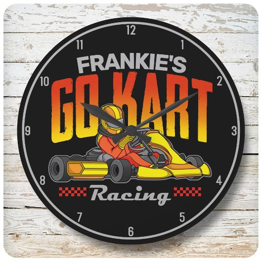 Persoonlijke Go Kart Racing Motorsport Karting Grote Klok