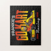 Persoonlijke Go Kart Racing Motorsport Karting Legpuzzel (Verticaal)