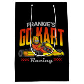 Persoonlijke Go Kart Racing Motorsport Karting Medium Cadeauzakje (Achterkant)