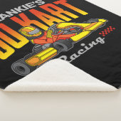 Persoonlijke Go Kart Racing Motorsport Karting Sherpa Deken (3/4)