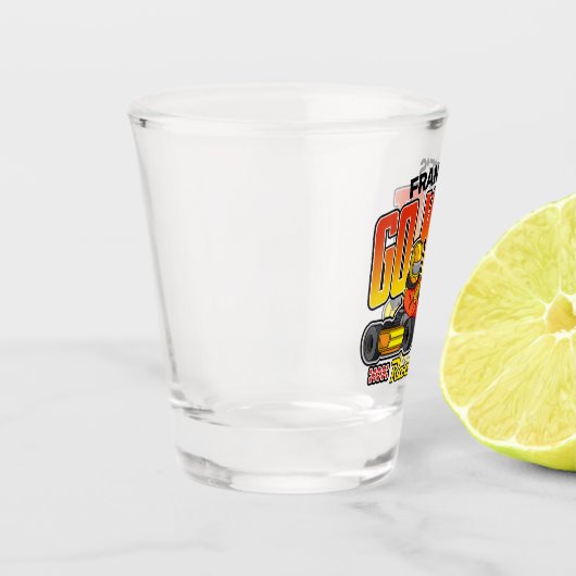 Persoonlijke Go Kart Racing Motorsport Karting Shot Glas (Links)