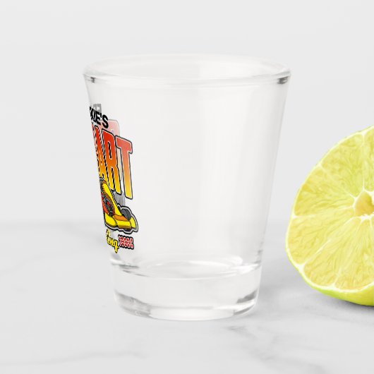 Persoonlijke Go Kart Racing Motorsport Karting Shot Glas (Rechts)