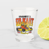 Persoonlijke Go Kart Racing Motorsport Karting Shot Glas (Voorkant)