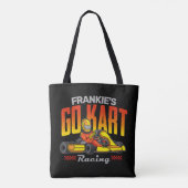 Persoonlijke Go Kart Racing Motorsport Karting Tote Bag (Achterkant)