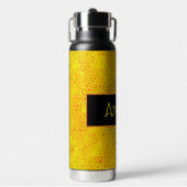 Persoonlijke Gold Dinosaur Huid Waterfles (Voorkant)