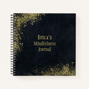 Persoonlijke Gold Dust Mindfulness Notitieboek