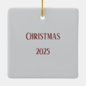 Persoonlijke Golden Doodle Kerst Ornament (Achterkant)