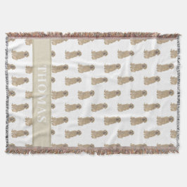 Persoonlijke Golden Retriever  Deken