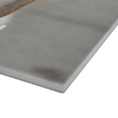 Persoonlijke Golden Retriever Dog Foto en naam Snijplank (Hoek)