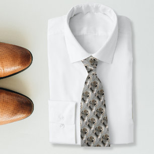 Persoonlijke Golden Retriever Dog Foto en naam Stropdas