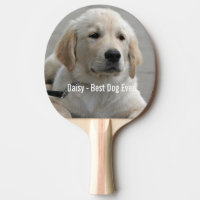 Persoonlijke Golden Retriever Dog Foto en naam