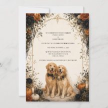 Persoonlijke Golden Retriever Halloween Trouw In