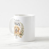 Persoonlijke Golden Retriever Hond Moeder Mok (Voorkant links)