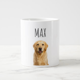 Persoonlijke Golden Retriever koffiemok — "Max" N Grote Koffiekop