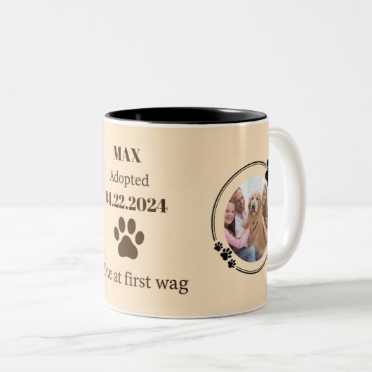 Persoonlijke Golden Retriever Moeder Mok Op Maat (Voorkant rechts)