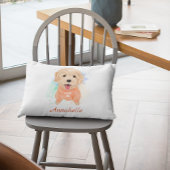 Persoonlijke Golden Retriever Nursery Kind Room Accent Kussen