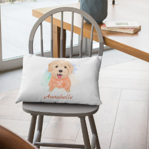 Persoonlijke Golden Retriever Nursery Kind Room Accent Kussen