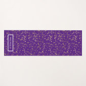 Persoonlijke Golden Stars Yoga Mat (Voorkant (horizontaal))