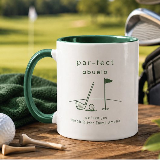 Persoonlijke Golf Abuelo Mok Aangepast Cadeau