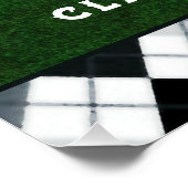 Persoonlijke Golf Afstudeergeschenk Perfect Poster (Hoek)