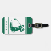 Persoonlijke Golf Bagagelabel (Voorkant horizontaal)