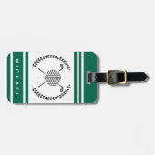Persoonlijke Golf Bagagelabel (Voorkant horizontaal)