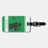 Persoonlijke Golf  Bagagelabel (Voorkant horizontaal)
