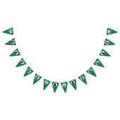 Persoonlijke Golf Ball Happy Birthday Vlaggetjes (Alle)