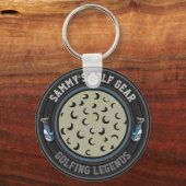 Persoonlijke Golf Ball Sleutelhanger (Voorkant)