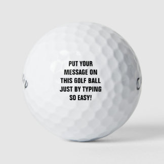 Persoonlijke Golf Balls Golfballen