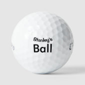 Persoonlijke Golf Balls Golfballen (Voorkant)