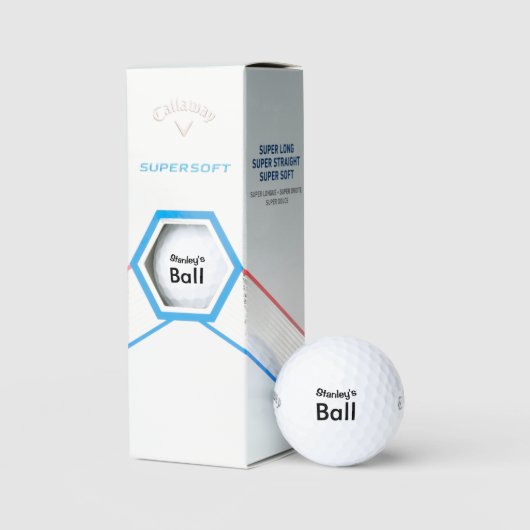 Persoonlijke Golf Balls Golfballen (Verpakking)