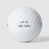 Persoonlijke Golf Balls Golfballen (Voorkant)