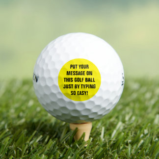 Persoonlijke Golf Balls Golfballen