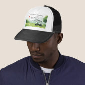 Persoonlijke Golf Buggy Clubnaam Trucker Pet (In situ)