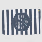 Persoonlijke Golf Club Logo Golfhanddoek (Horizontaal)