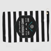 Persoonlijke Golf Club Logo Golfhanddoek (Horizontaal)