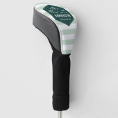 Persoonlijke Golf Clubs Logo Golfheadcover (Schuin)